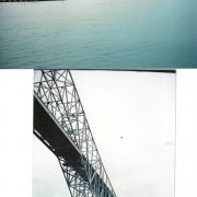 1991 July Panama Canal  Under the Bridge